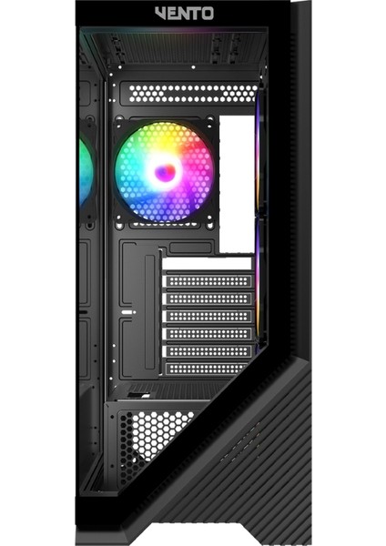 VG4202FL Fsp 750W Gen5 4X120MM Rainbow Rgb Fan USB 3.0 Temperli Cam Siyah Gaming (Oyuncu) Kasa modelleri