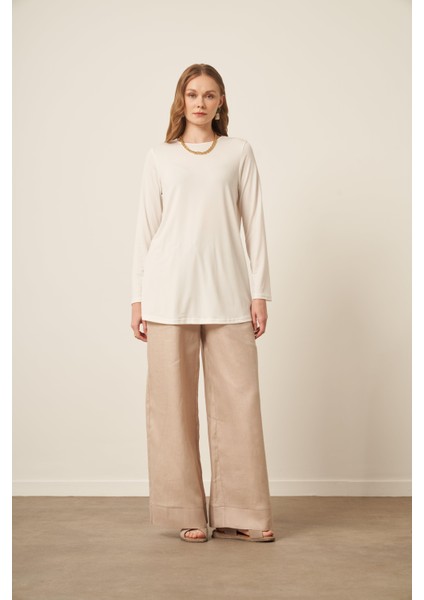 Kadın Uzun Kollu Içlik Ekru 31086 fırsatları