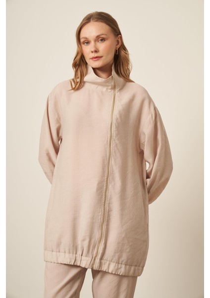 Kadın Modal Pantolonlu Takım Beige 30716 modelleri
