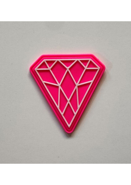 Ütülenebilen Veya Sticker Olarak Kullanılabilen Neon Pembe Elmas Modeli fiyatları