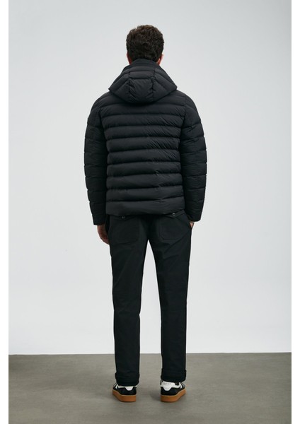 Erkek Gabrıel Kaz Tüyü Mont 112120259 Siyah fırsatları