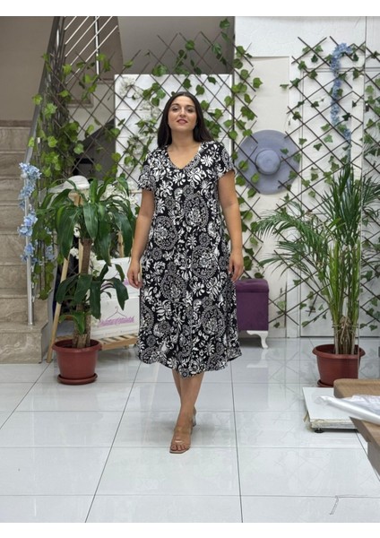 FRD17046 Viskon Feride Elbise fiyatları