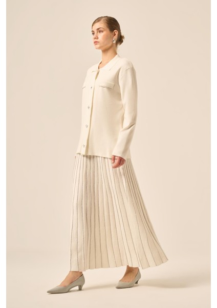 Kadın Sim Detaylı Ikili Takım Ekru 20899 fiyatları