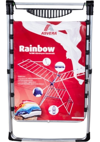 Safir Serisi – Rainbow %100 Alüminyum Katlanabilir Hafif Geniş Çamaşır Kurutmalık Askılık