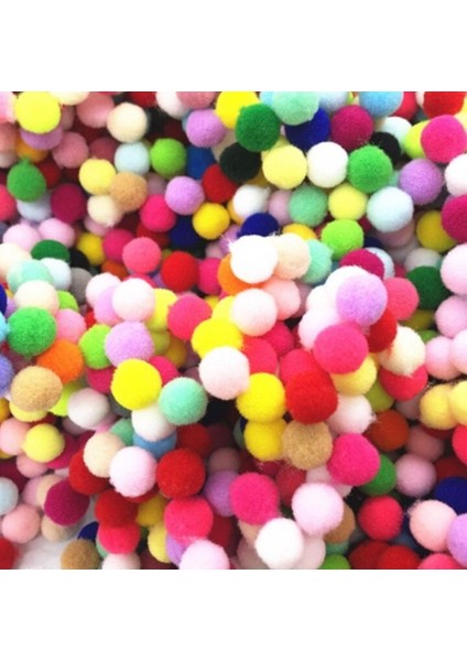 -Ponpon 3 cm -Askılı -12'li -Karışık Renkli fiyatları