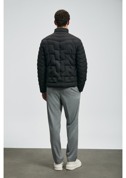 Erkek Lukas Kaz Tüyü Mont 112120245 Siyah fırsatları