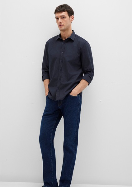 Lacivert Gömlek 0211673-70489
