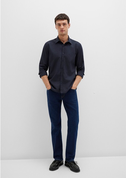 Lacivert Gömlek 0211673-70489