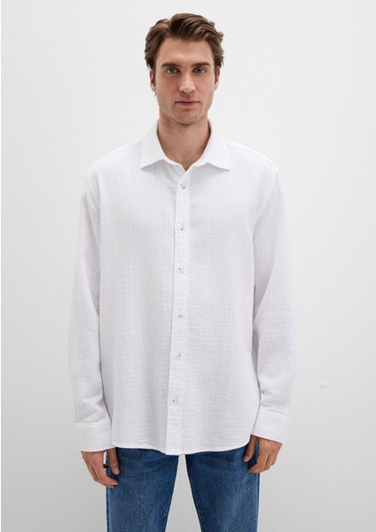 Beyaz Gömlek 0211518-620