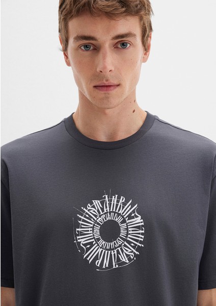 Sırt Baskılı İstanbul Tişört 0612449-80106