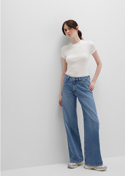 Malibu Real Blue Puslu Jean Pantolon 1010152-90514