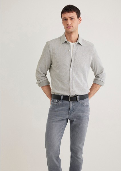 Dokulu Gömlek 0211524-86961