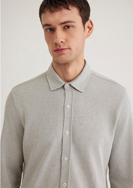 Dokulu Gömlek 0211524-86961