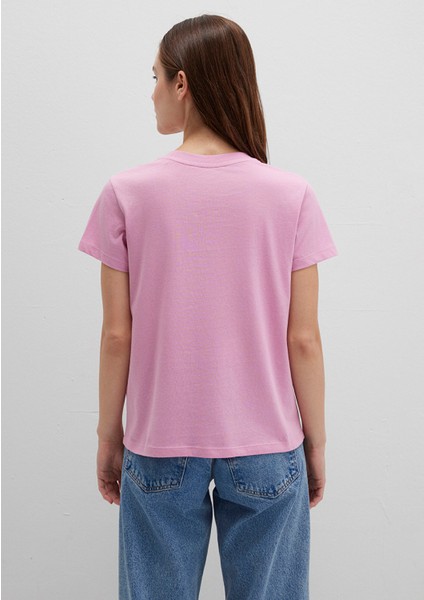 Bisiklet Baskılı Pembe Tişört 1613465-71031