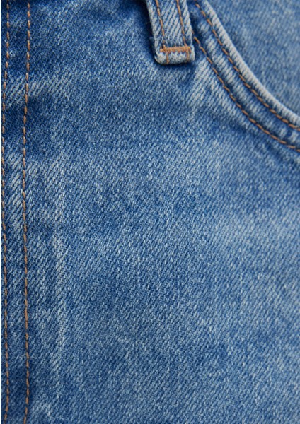 Bailey Real Blue Gölgeli Indigo Mavisi Jean Etek 1310204-87098