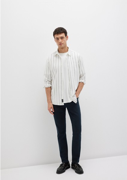 Jake Kolej Mavi Comfort Gabardin Pantolon 0042285237