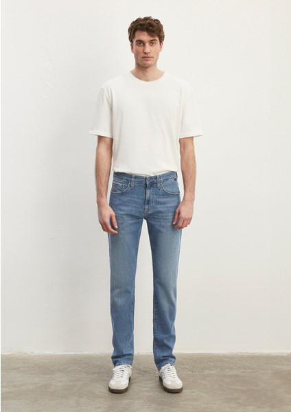 Marcus Premium Blue Indigo Mavisi Jean Pantolon 0035183710