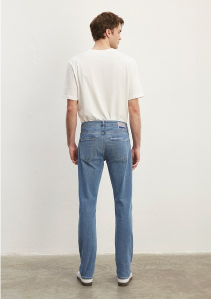 Marcus Premium Blue Indigo Mavisi Jean Pantolon 0035183710