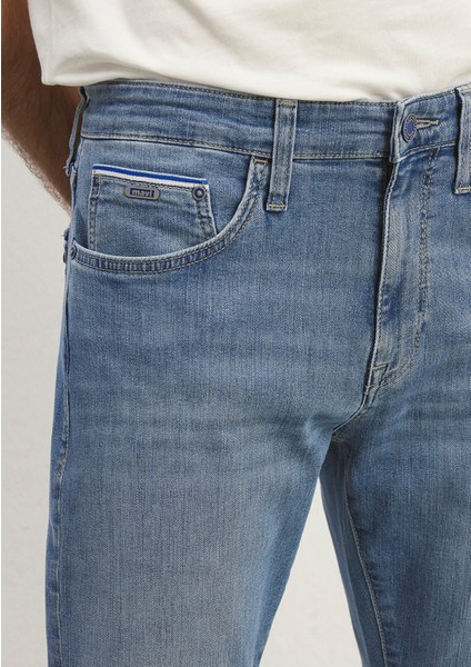 Marcus Premium Blue Indigo Mavisi Jean Pantolon 0035183710