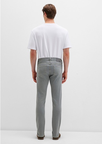 Marcus Gölge Gri Comfort Gabardin Pantolon 0035180922