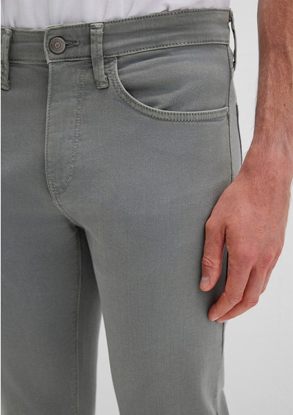 Marcus Gölge Gri Comfort Gabardin Pantolon 0035180922