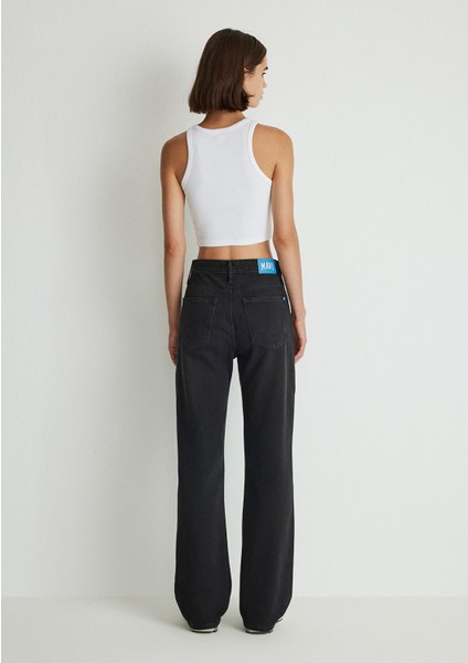 California Kolej Gri Smoke Jean Pantolon 1010125-85596