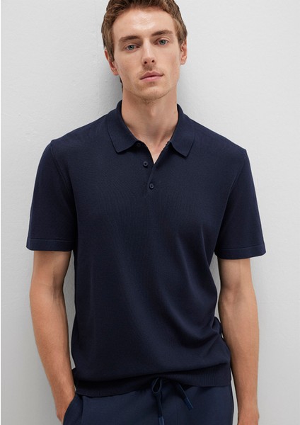 Lacivert Triko Polo 0710249-70490