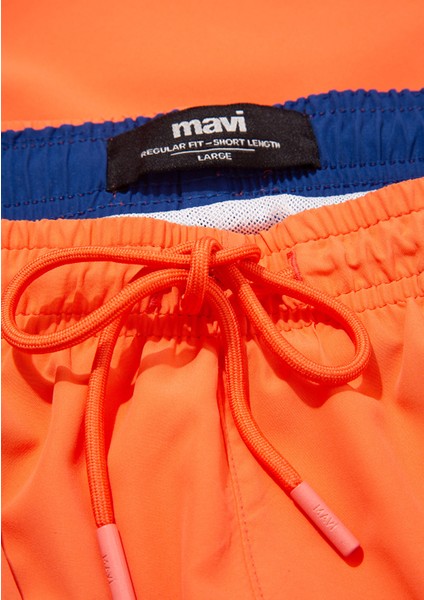 Turuncu Kısa Deniz Şortu 0911892-71261