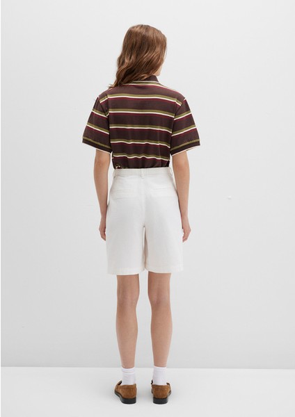 Ekru Şort 1410215-70057