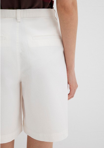 Ekru Şort 1410215-70057