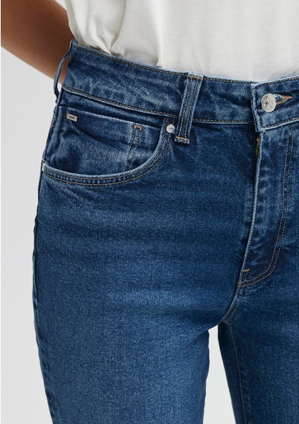 Viola Mavi Premium Vintage Koyu Mavi Jean Pantolon 101048-85290