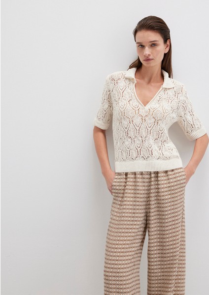 Ekru Triko Polo 1710680-82127