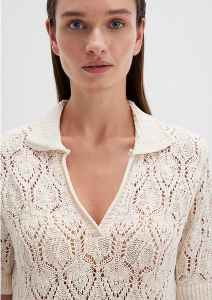 Ekru Triko Polo 1710680-82127