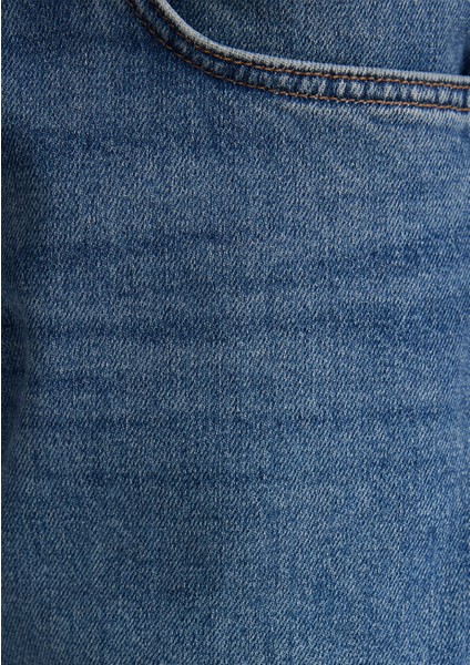 Brian 90LAR Indigo Mavisi Jean Şort 0418487835