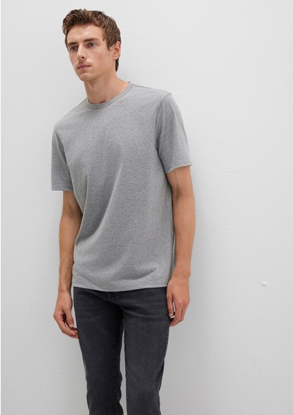 Gri Basic Tişört 0612854-80018