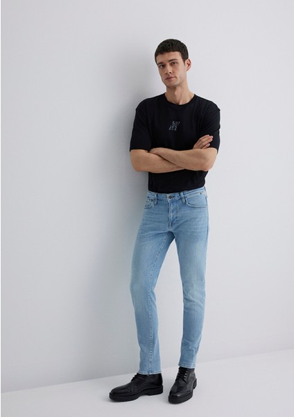 James Mavi Pro Açık Mavi Jean Pantolon 0042481969