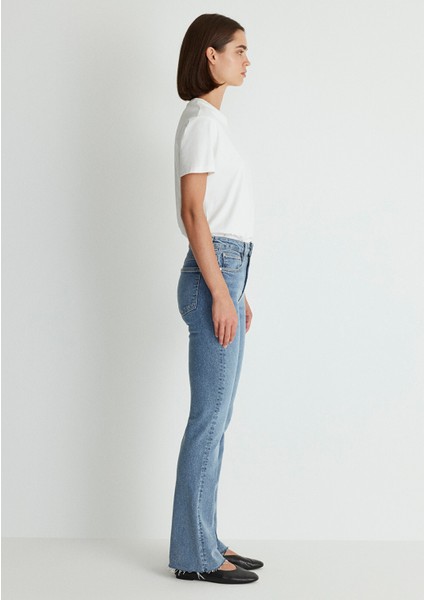 Maria 90lar İndigo Mavisi Jean Pantolon 101225-35482