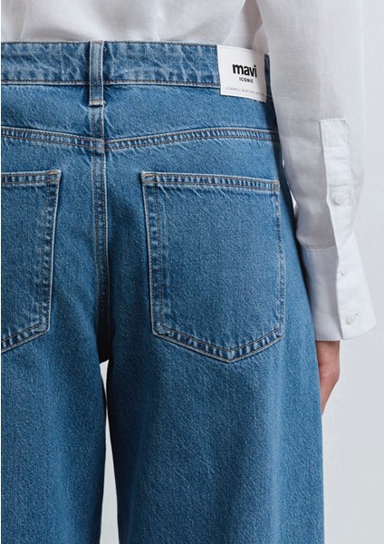 Ella Iconic Indigo Mavisi Jean Pantolon 1011044-89726