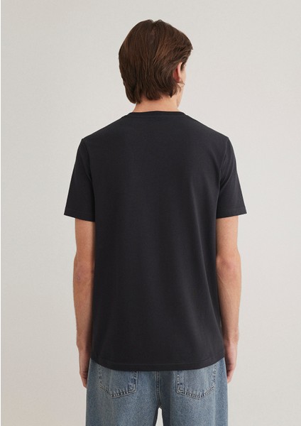 Mavi Pro Siyah Basic Tişört 0612756-71379