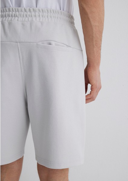 Açık Gri Şort 0410254-80192