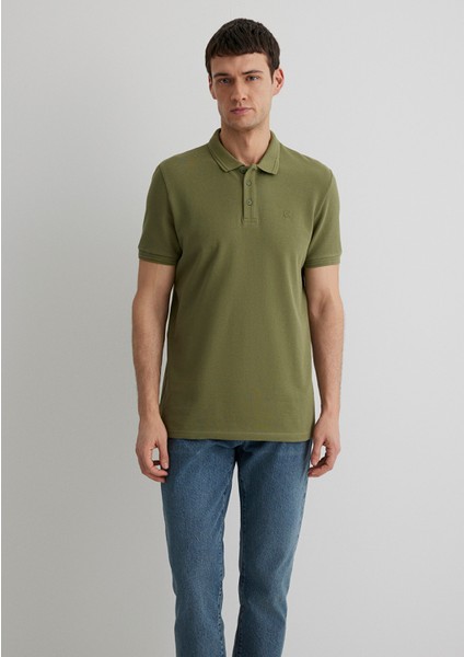 Haki Polo Tişört 064946-28524