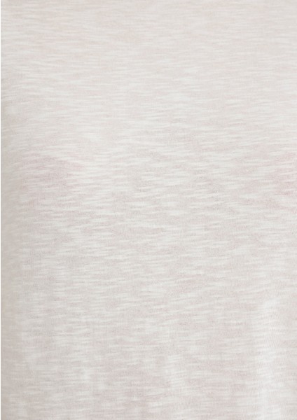 Ekru Basic Tişört 1613075-70057