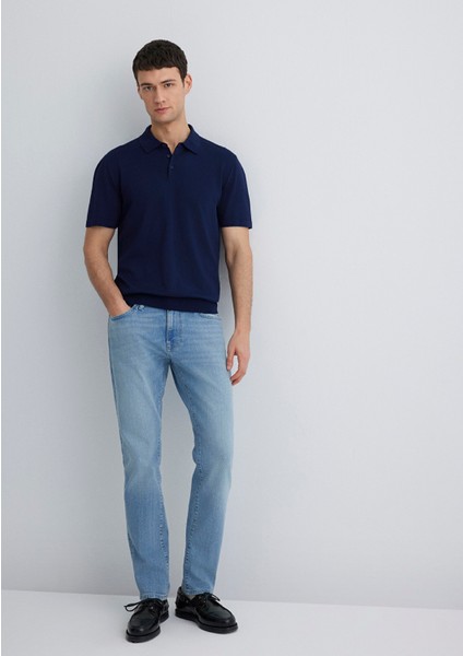 Marcus Mavi Black Açık Indigo Mavisi Jean Pantolon 0035189346