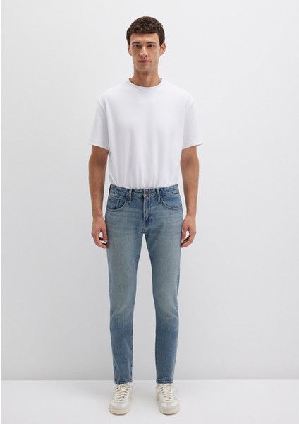 James Classic Denim Puslu İndigo Mavisi Jean Pantolon 0042489278