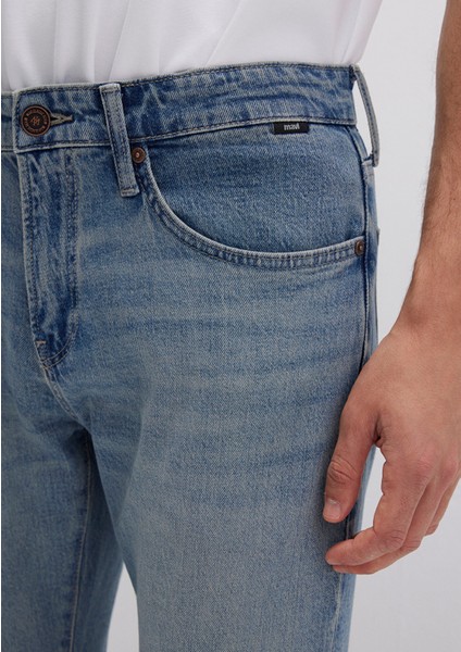 James Classic Denim Puslu İndigo Mavisi Jean Pantolon 0042489278