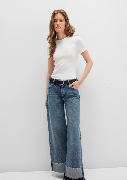 Beyaz Basic Tişört 1613081-70057