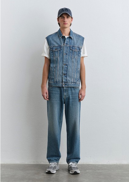 Russell Classic Denim Indigo Mavisi Jean Yelek 0111783-89135