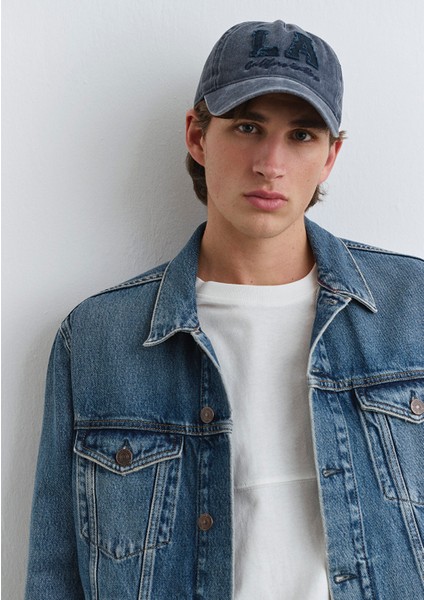 Ray Classic Denim Vintage İndigo Mavisi Jean Ceket 0110273-89412