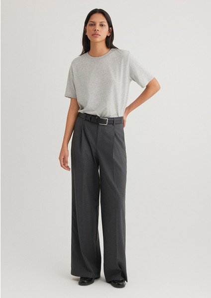 Çizgili Antrasit Pantolon 1010948-89329