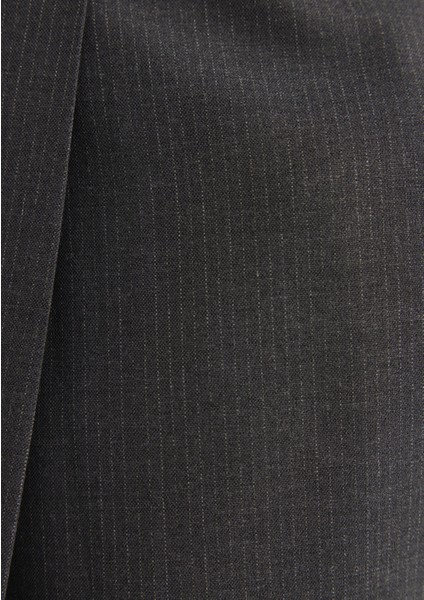 Çizgili Antrasit Pantolon 1010948-89329